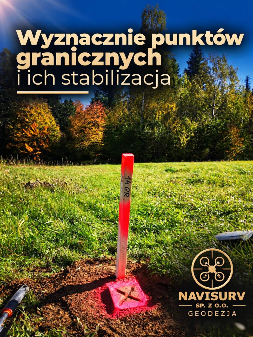 Wyznaczony i zastabilizowany punkt graniczny